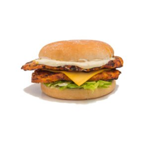 Peri-Peri Double Breast Burger Meal